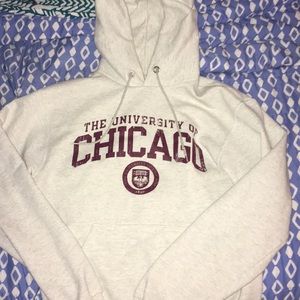 U Chicago Hoodie (includes pennant if you want it)